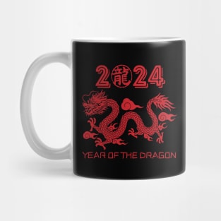 Year Of The Dragon 2024 Zodiac Happy Chinese New Year 2024 Mug